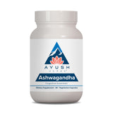Ayush Herbs Ashwagandha: cápsulas energía-concentracion para un día activo