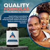 Ayush Herbs High Omega 3: imagen de limón que acompaña el sabor natural.