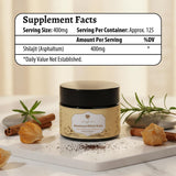 AYUSPIRIT Envase de 50 g con resina de alta pureza.
