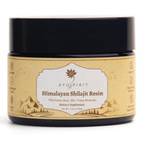 AYUSPIRIT Shilajit puro, resina Himalaya en frasco para energía diaria.