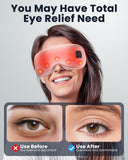 Azang Mascara Ojos Calor con fundas lavables para higiene diaria