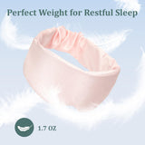 Azang Silk Sleep Mask ideal para dormir de lado sin presión en los ojos