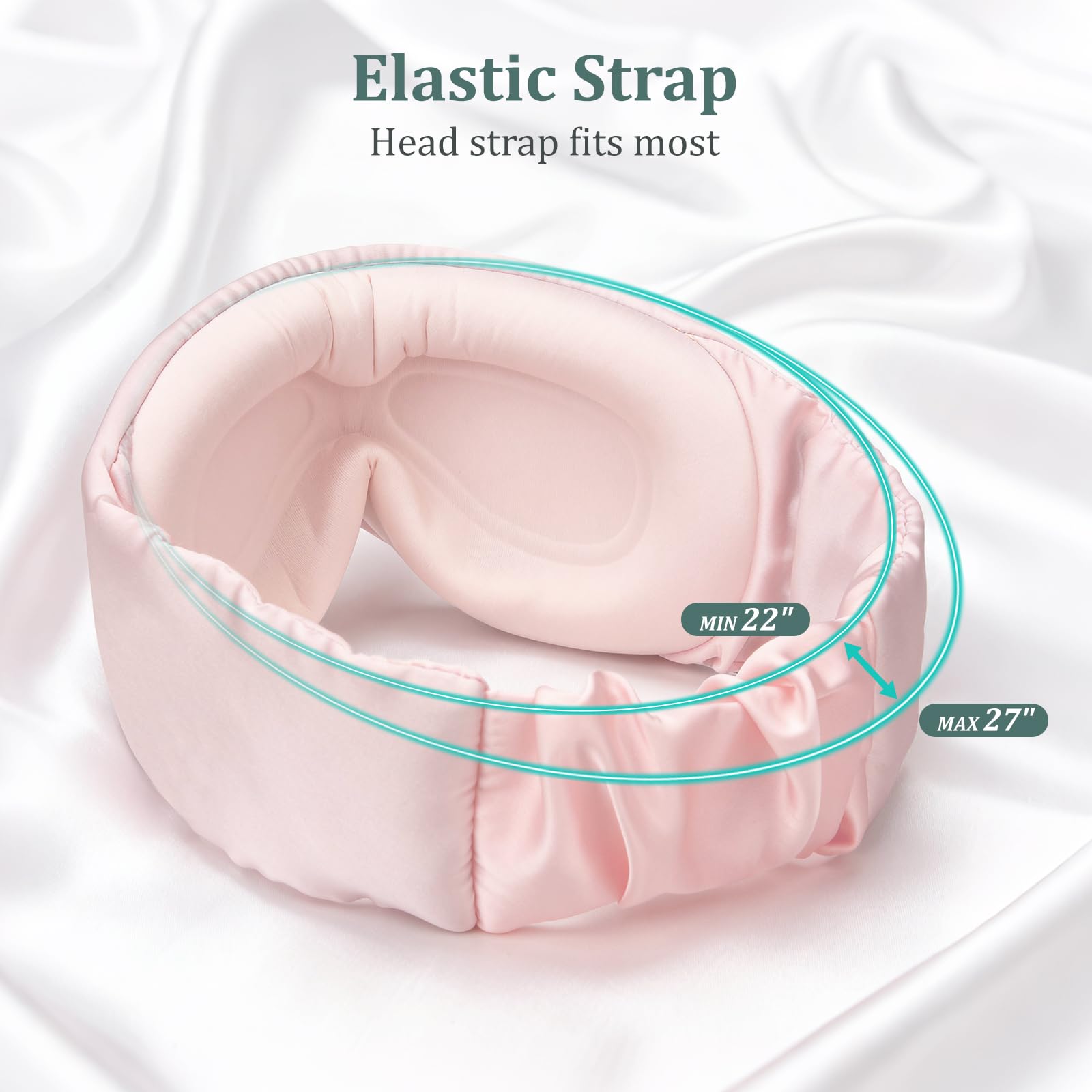 Azang Silk Sleep Mask oscurecimiento total para dormir con claridad en cualquier habitación