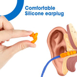 Cordón de nylon resistente facilita llevarlos cerca para uso rápido.