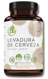 B-Experts Levadura de Cerveza cápsulas 1500 mg para apoyo digestivo diario