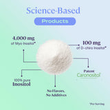 Etiqueta clara de B-FIT B Inositol con diseño limpio.