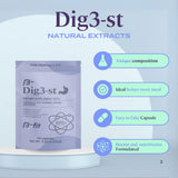 B-FIT Digestivo Herbal cúrcuma, ingrediente clave para soporte digestivo.
