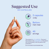 B-FIT Digestivo Herbal hinojo, cápsulas para uso antes de las comidas.