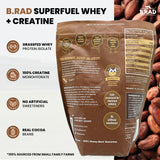B.rad Superfuel con creatina para mezcla rápida.