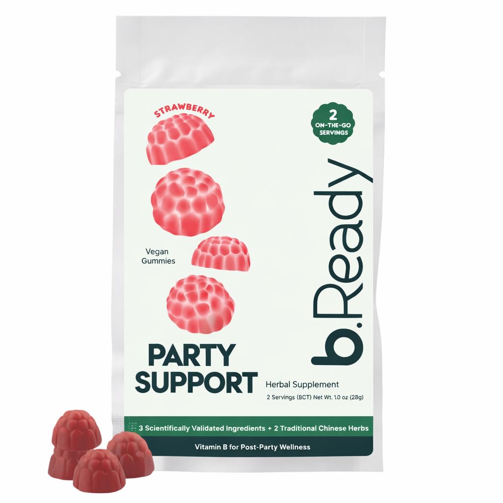 Gomitas matutinas de b.Ready con sabor fresa para apoyo diario de energía