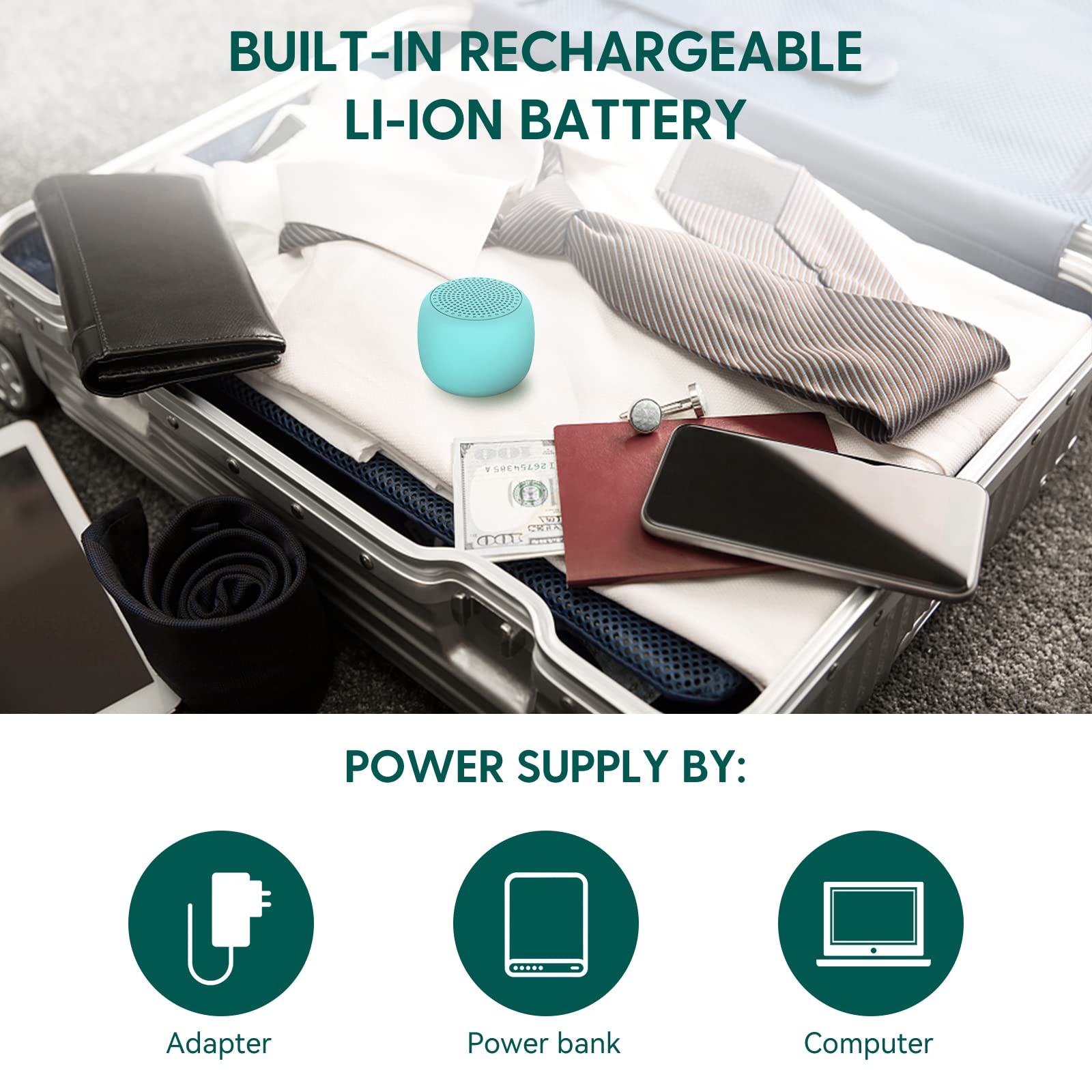 Babelio Carga USB Tipo-C para uso portátil en casa o viaje.