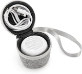 Babelio estuche-viaje-gris compacto para transporte seguro y cómodo.