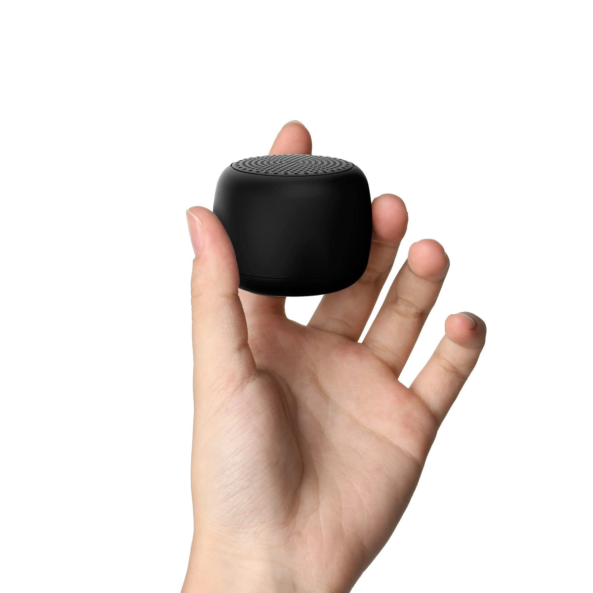 Babelio máquina de ruido blanco mini, frente negro, ideal para dormir mejor.