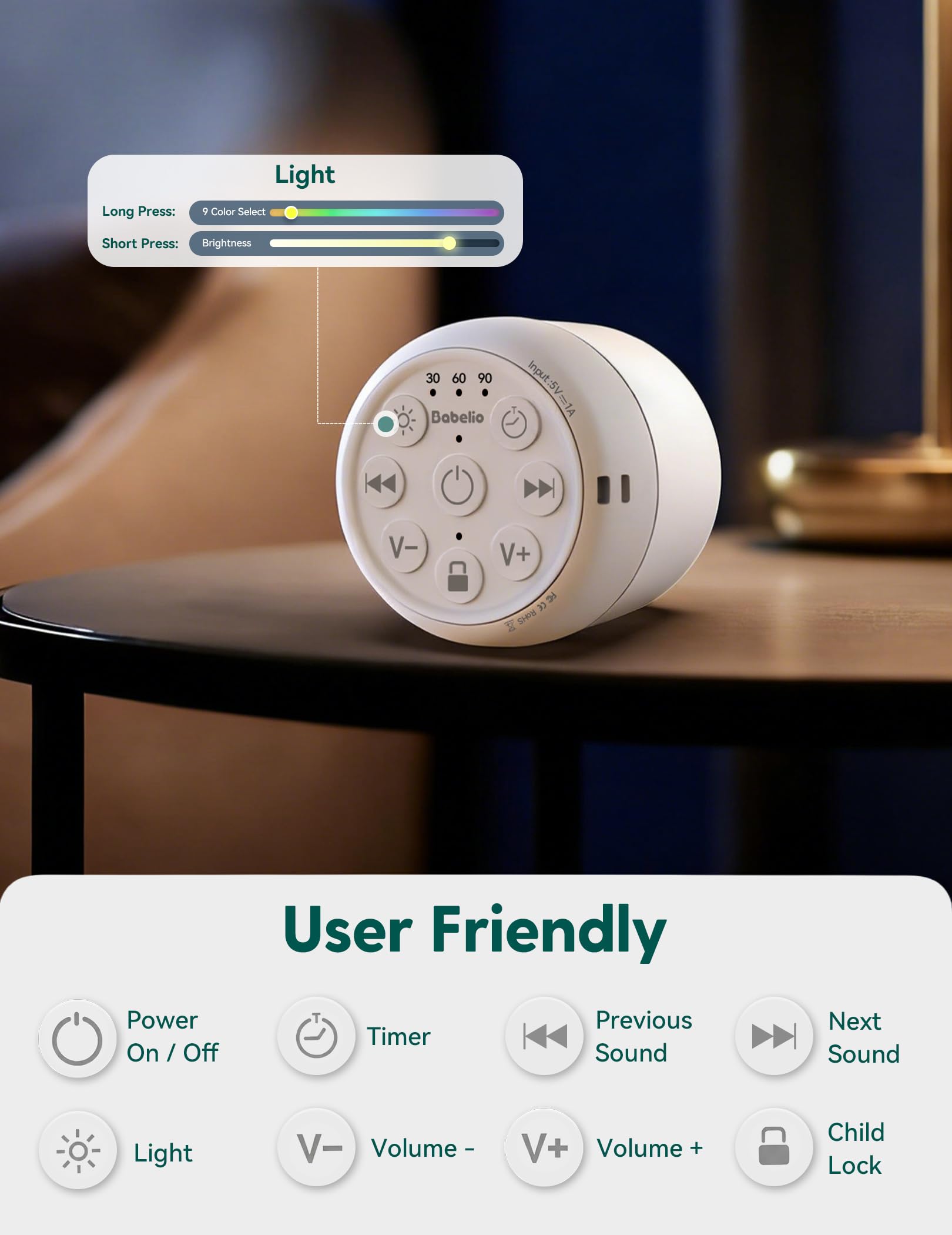 Babelio Pocket Glow: temporizador y memoria para sesiones consistentes