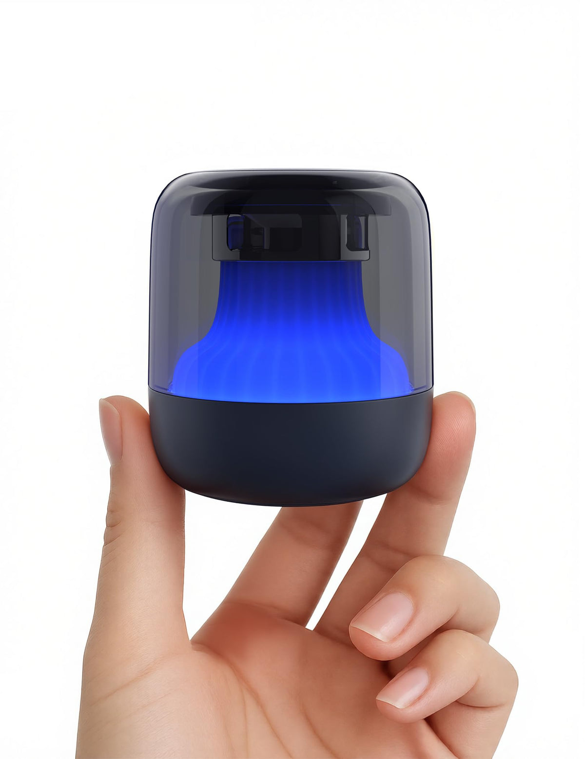 Babelio Pocket Glow muestra 7 colores de luz nocturna para crear ambiente relajante.