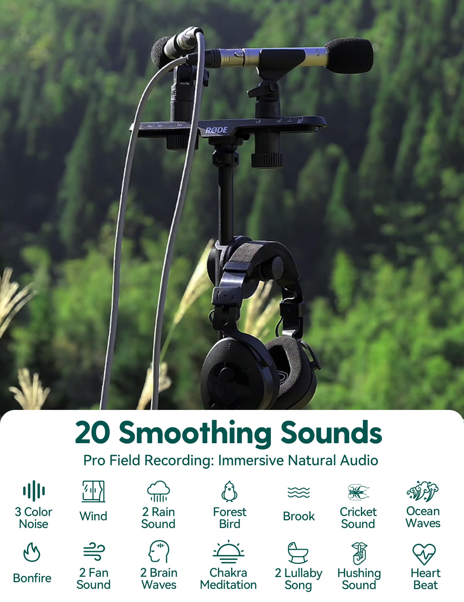 Babelio Pocket Glow: 20 sonidos, desde ruido blanco hasta arrullos