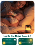 Babelio Pocket Glow ofrece 20 sonidos para dormir o calmarse.
