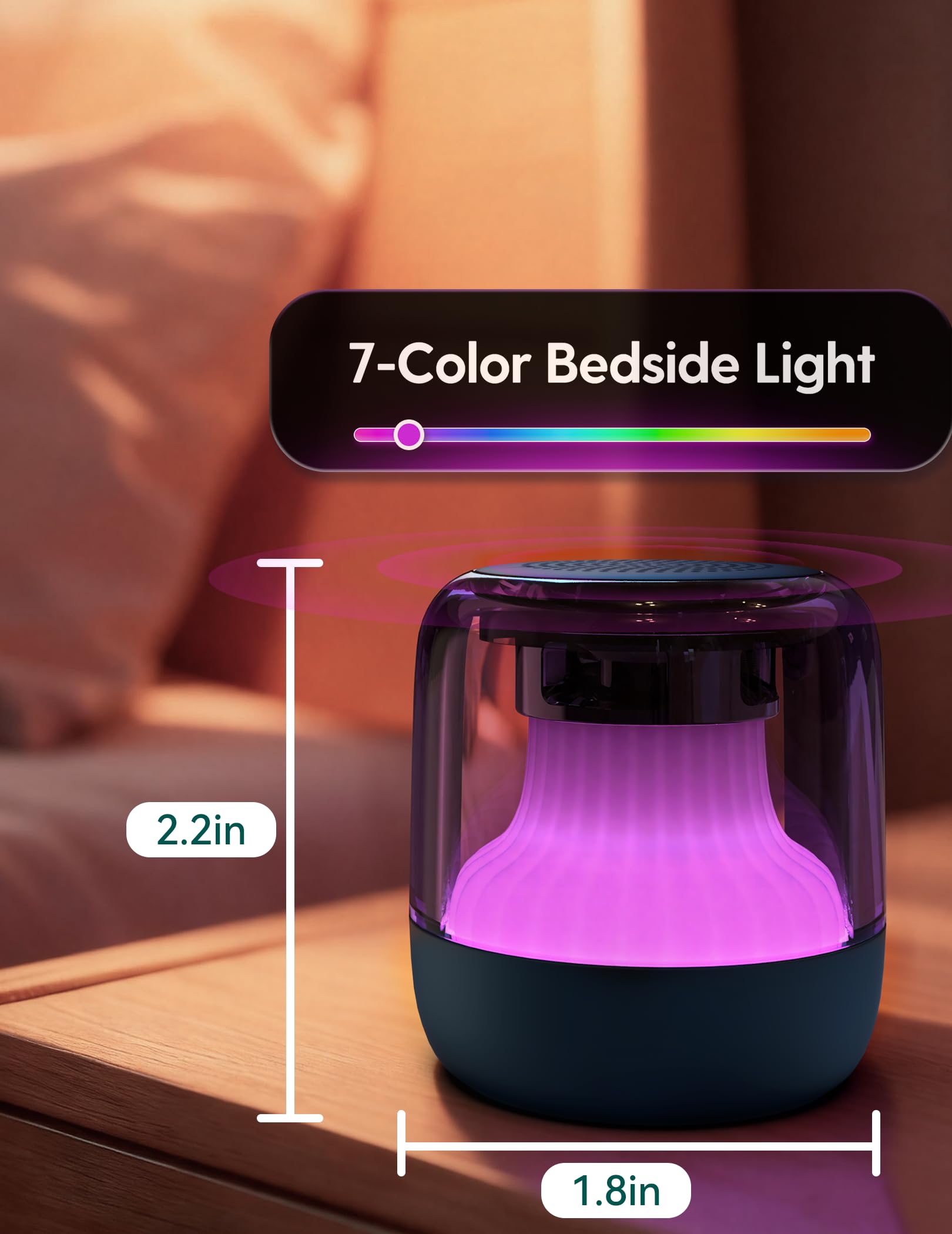 Babelio Pocket Glow con temporizador y memoria facilita sesiones sin complicaciones.