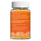 Babivek Omega-3 Gummies Vegan 1200mg etiqueta frasco: identificación clara de nutrientes.