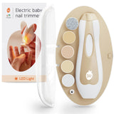 Lima de uñas Baby Uma con luz integrada para ver uñas pequeñas con precisión