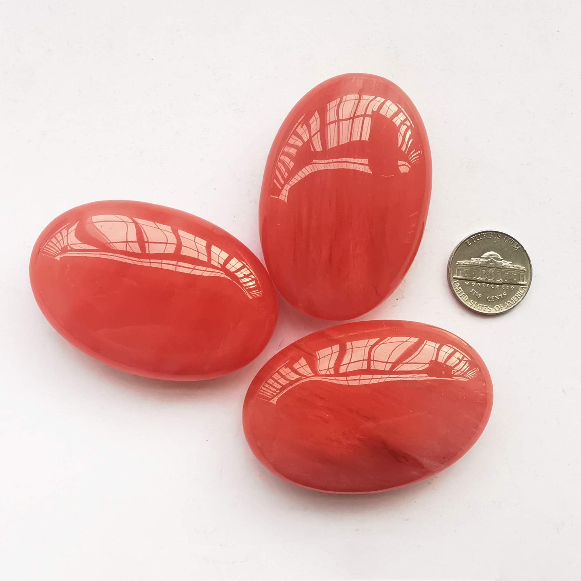 Bacatgem Cuarzo Cerezo para energía positiva y enfoque durante la relajación.