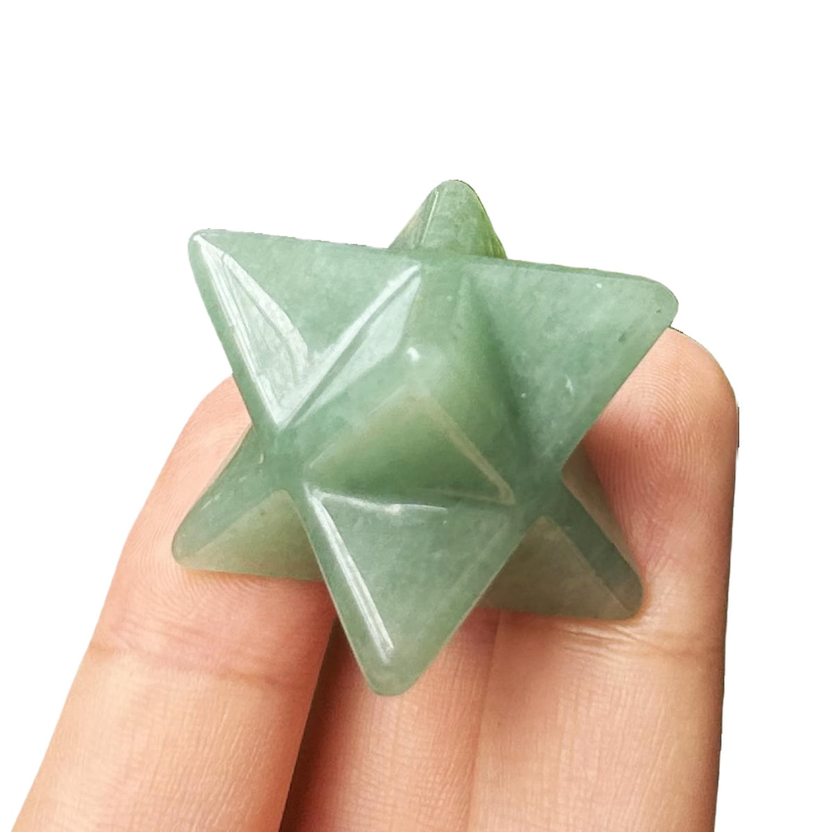 Bacatgem estrella hexagonal: tamaño compacto para decoración y meditación.