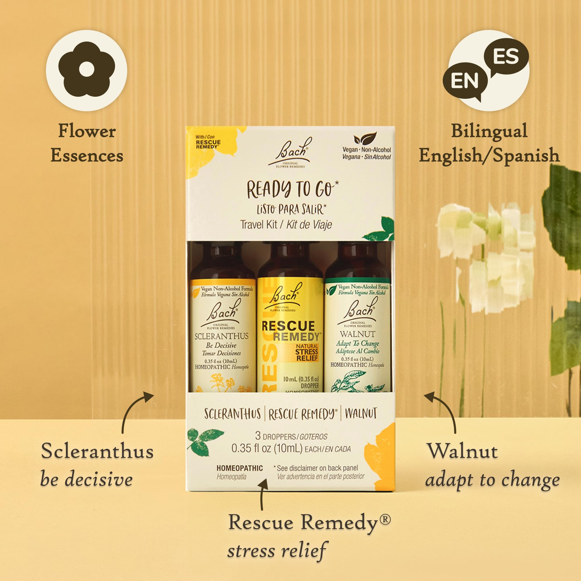 Ingredientes simples y veganos: glicerina vegetal y agua.