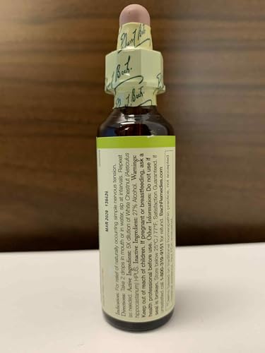 Remedios florales Bach White Chestnut: aplicación sublingual para momentos de estrés diario