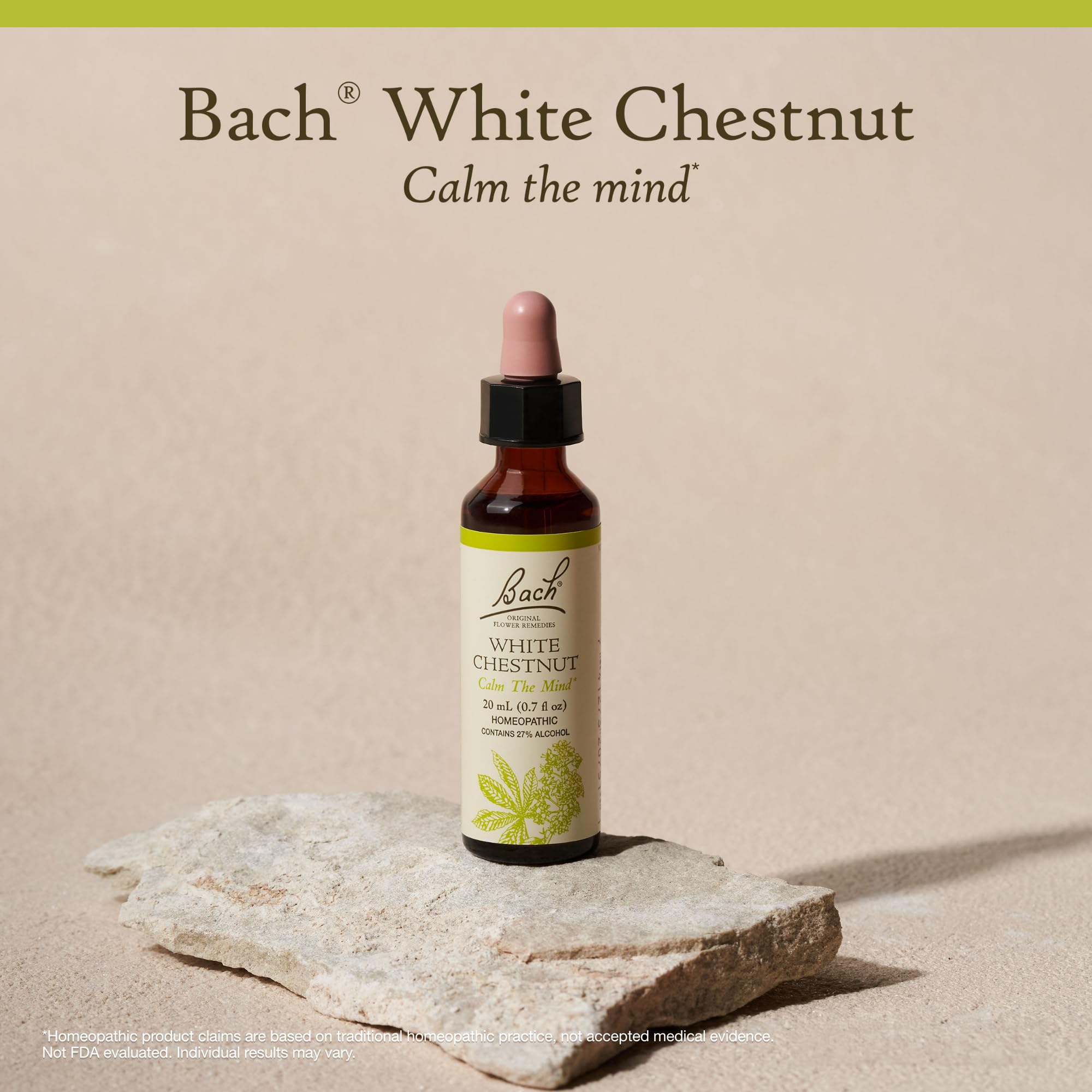 Remedios florales Bach White Chestnut: cuidado del hogar, ayuda suave para tranquilidad diaria