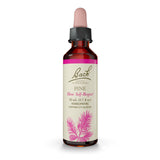 Remedios Florales Bach Pino: frasco de 20 ml para auto-respeto.