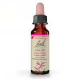 Bach Willow frasco de 10 ml para equilibrio emocional diario.