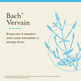 Etiqueta natural de Verbena de Bach y sus beneficios