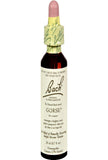Bach Remedios Florales Gorse: botella clara para recuperación de la esperanza emocional.