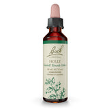 Bach Holly: botella de 20 ml para equilibrio emocional diario.