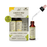 Kit Bach Remedios Florales para claridad mental, tres frascos de 10 ml para concentración diaria.