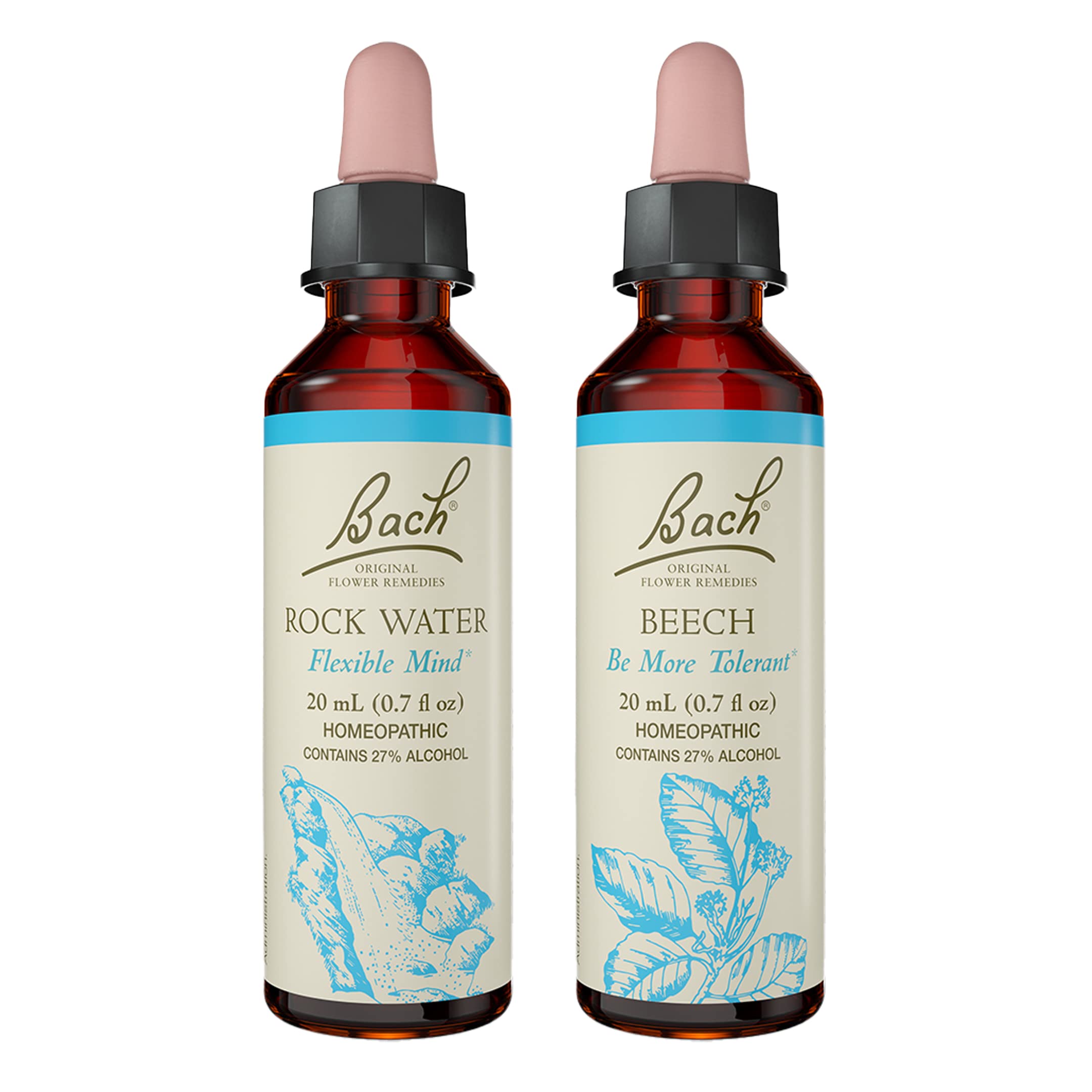 Remedios Bach Beech: frasco de 20 ml para promover la tolerancia en situaciones tensas