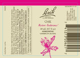 Bach Remedios Florales Originales Elm y Oak, gotero de 20ml para calma ante esfuerzos prolongados.