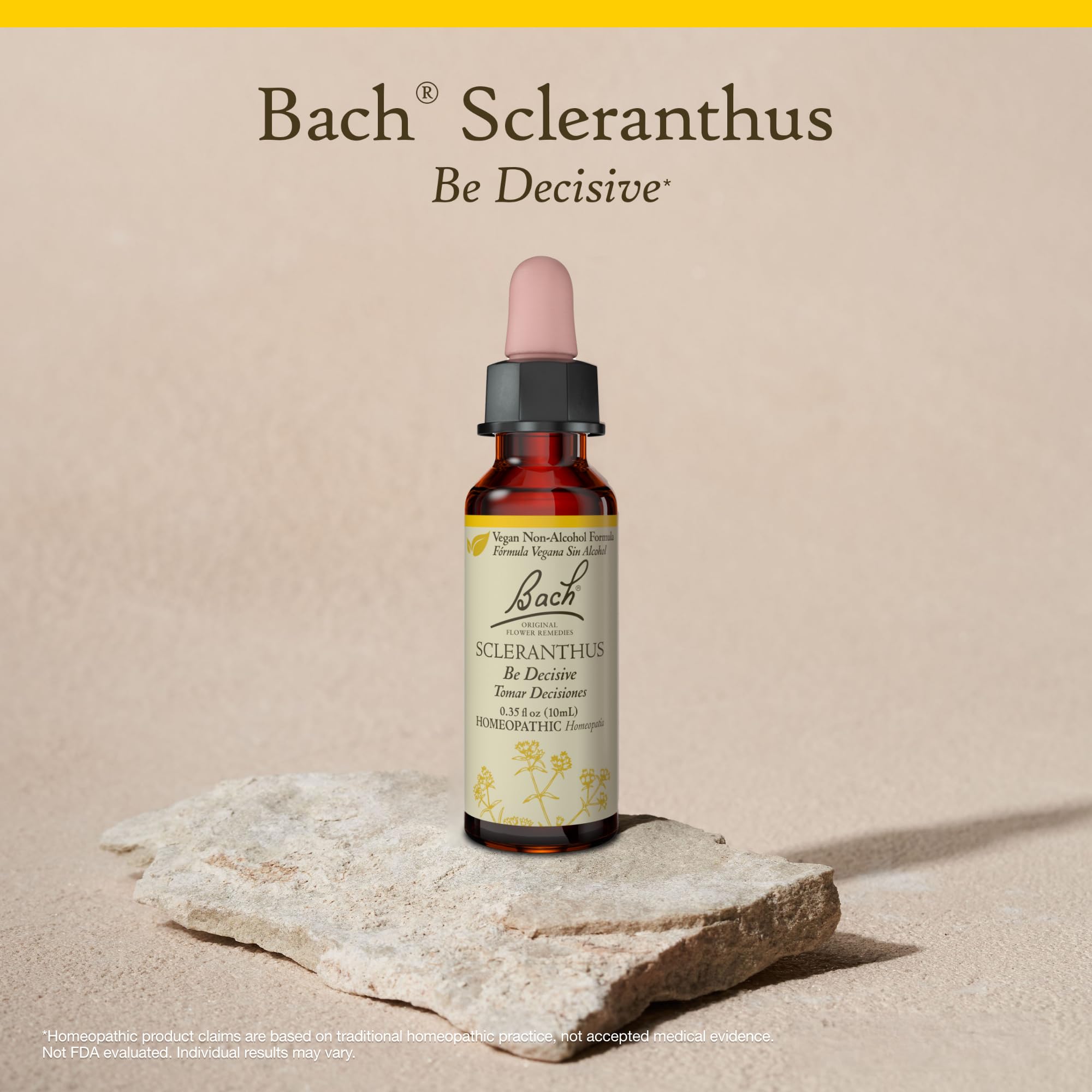 Bach Remedios Florales Scleranthus: balance emocional para decisiones más claras.
