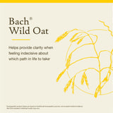 Bach Wild Oat sin alcohol, formato cómodo para equilibrio emocional