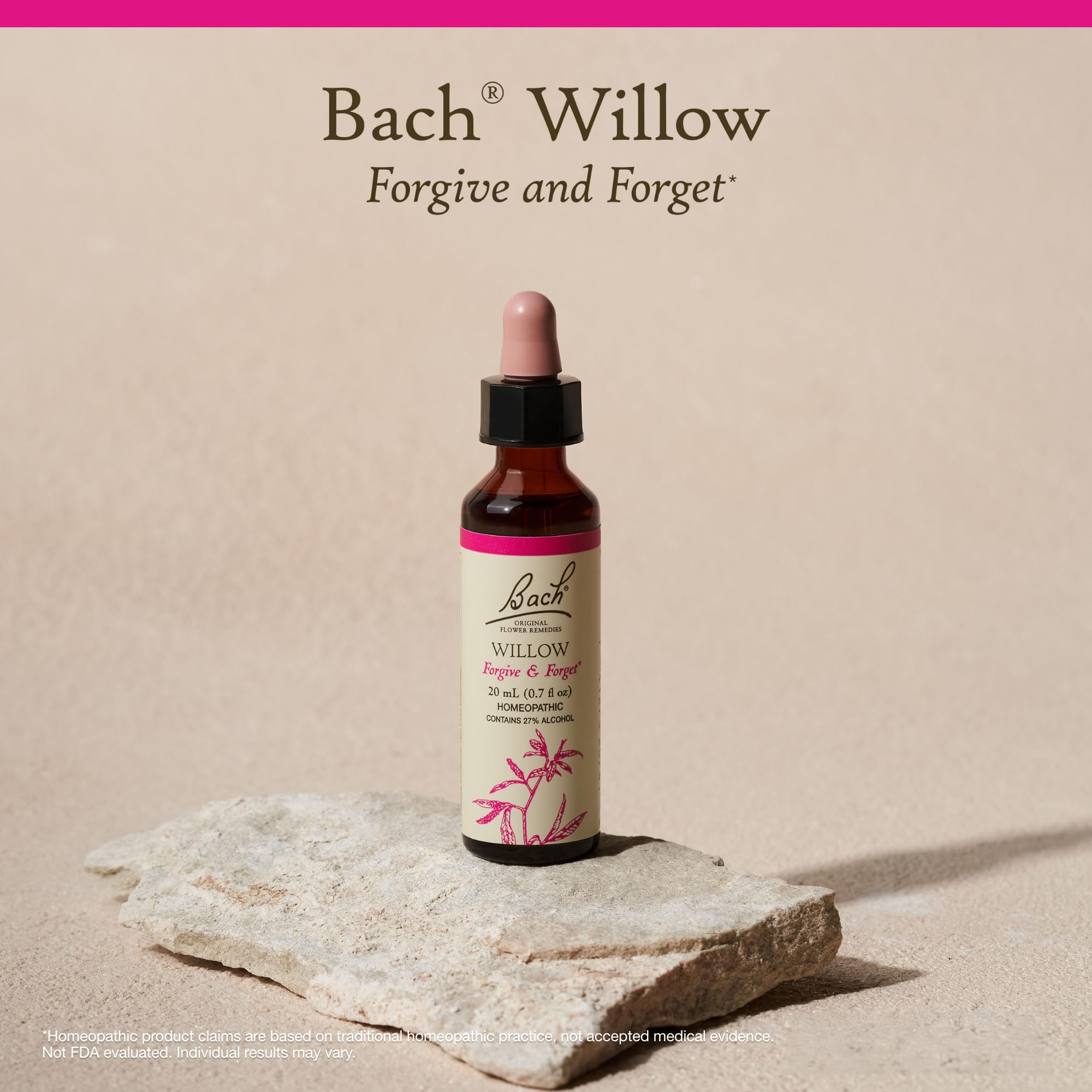 Aplicación sublingual de Willow para apoyo emocional