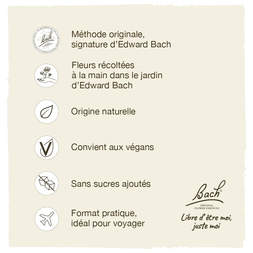 Remedios Bach Roble vaso de agua para diluir y beber.
