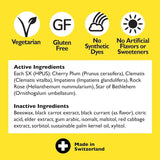 Pastillas de Bach Rescue sobre mesa, lista para el escritorio.