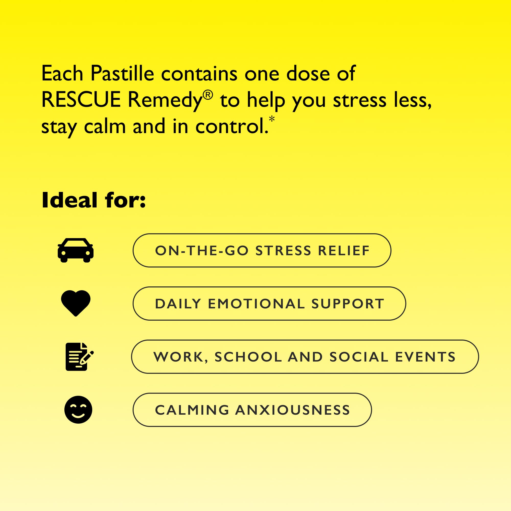 Bach Rescue Pastilles sandía, compacto para llevar en el bolso.