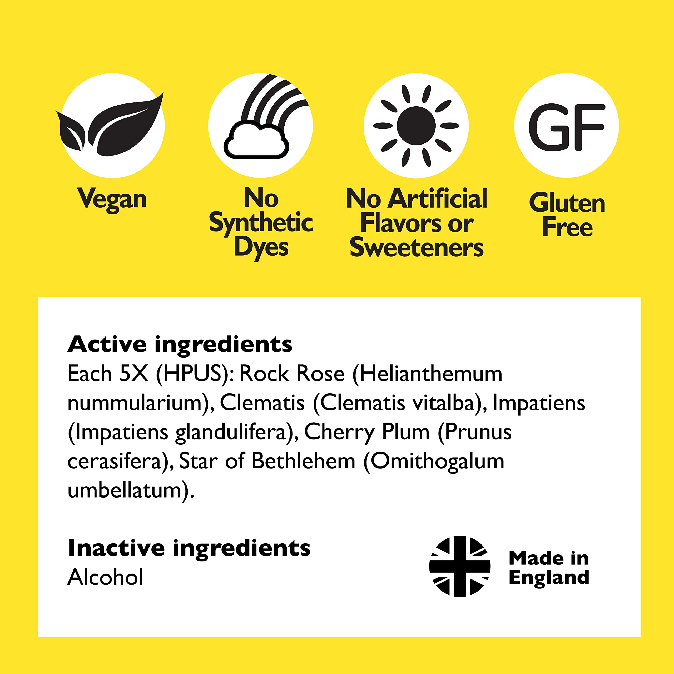 Bach Rescue Remedy, botella de 10 ml lista para incorporar en tu rutina diaria