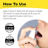 Bach Rescue Remedy botella de 7 mL para uso práctico.