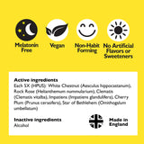 Esencias florales naturales, cinco hierbas de Rescue Remedy para equilibrio emocional.