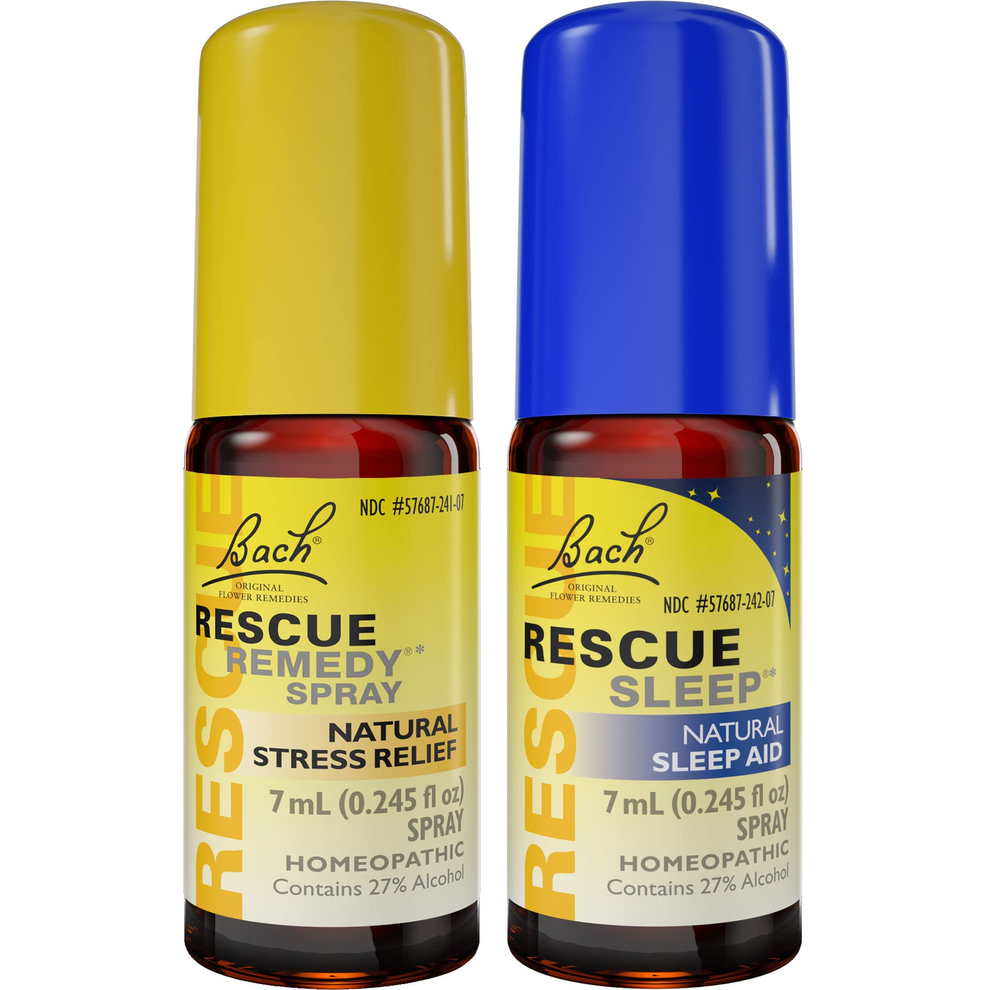 Bach Rescue Remedy Spray, pulverizador compacto para estrés diario.