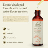 Bach Rock Rose, botella 20ml, opción práctica para uso cotidiano