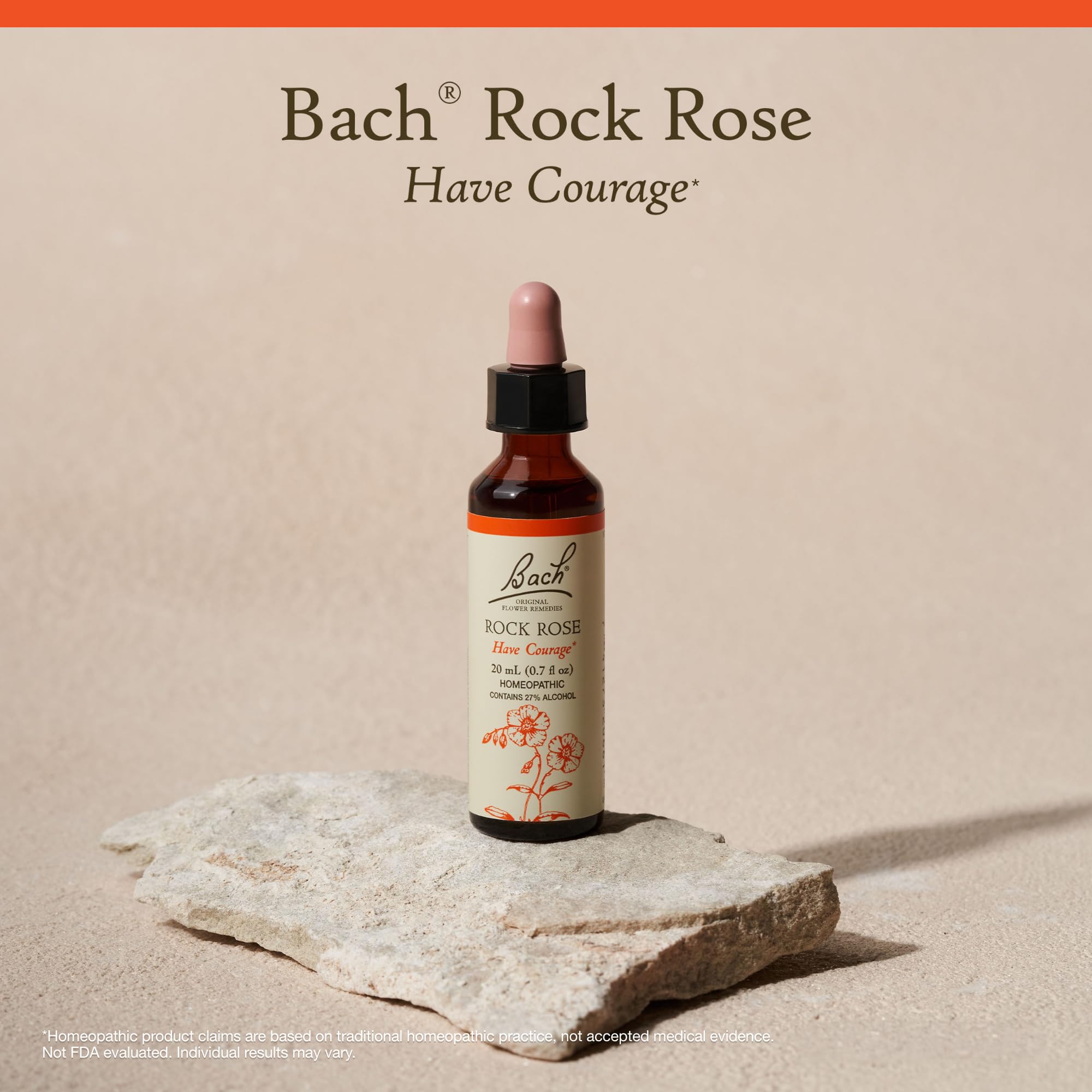 Bach Rock Rose, frascos compatibles, ideal para crear tu mezcla