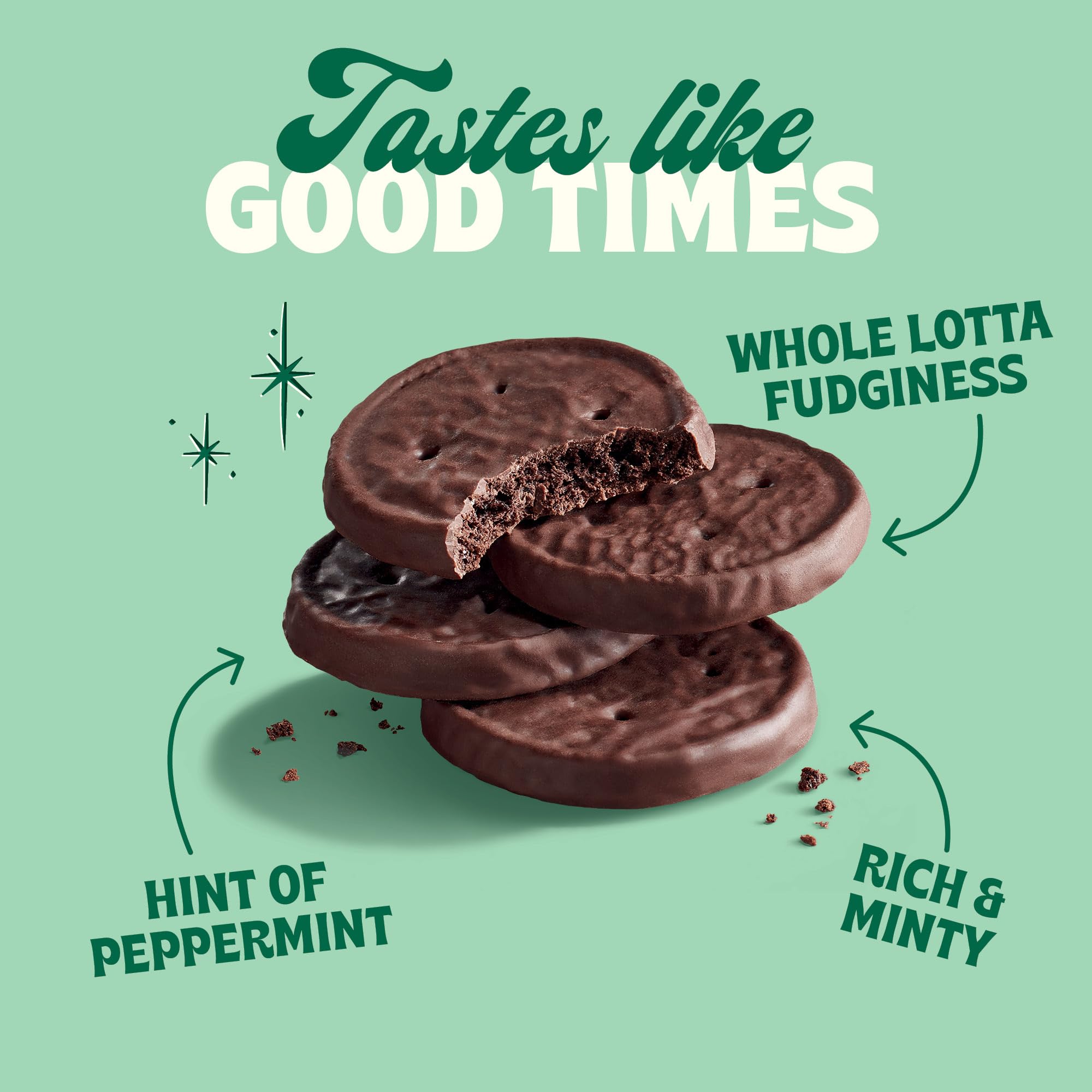 Back to Nature Fudge Mint Cookies, ideas de recetas fáciles.